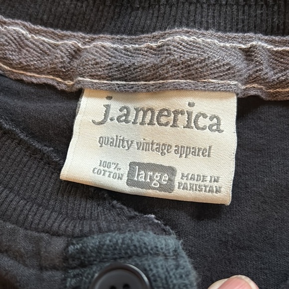 J.America T-shirt Mens 7th infantry Long Sleeve Pullover size Large - Picture 5 of 7